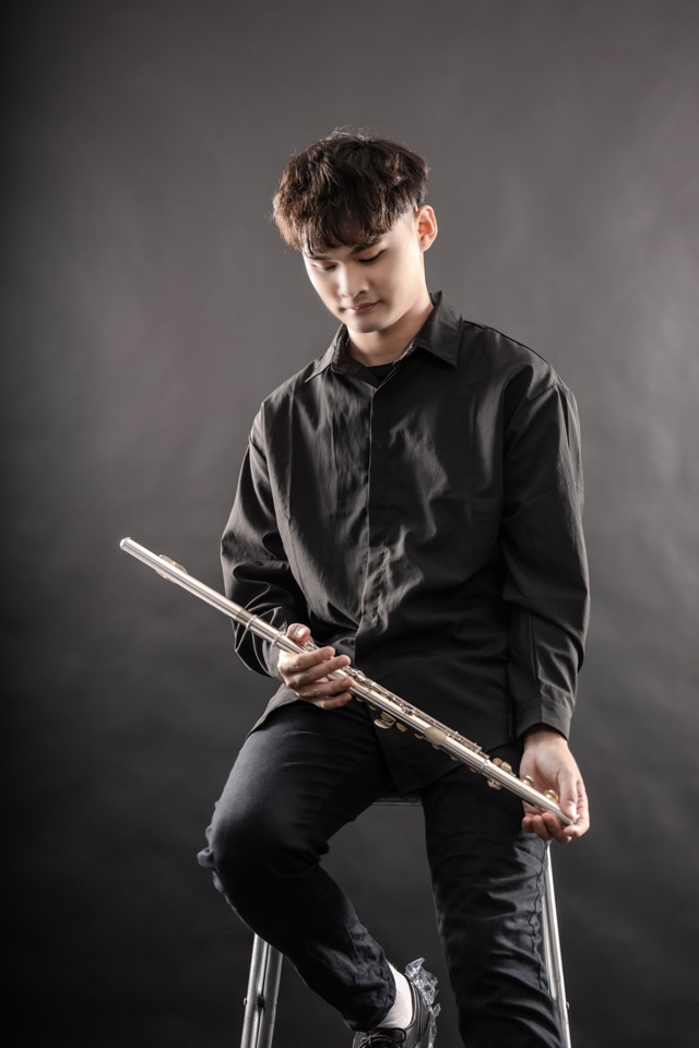 Portrait under stage light
